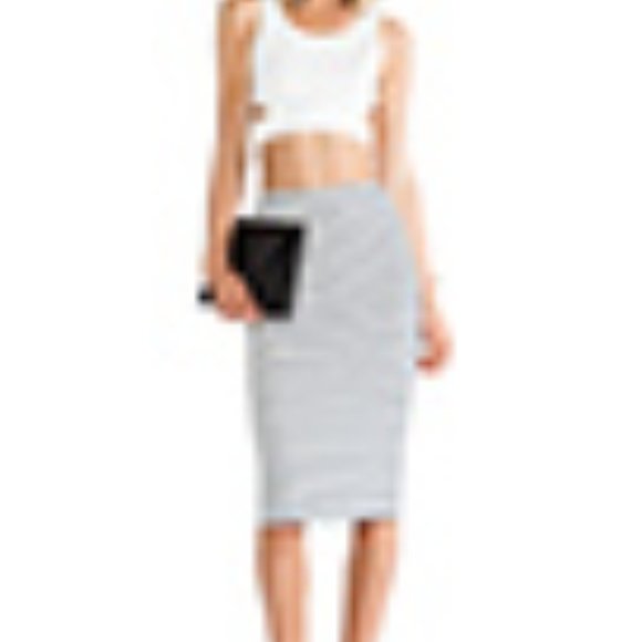 Lovers + Friends Striped Midi Skirt - Picture 6 of 6